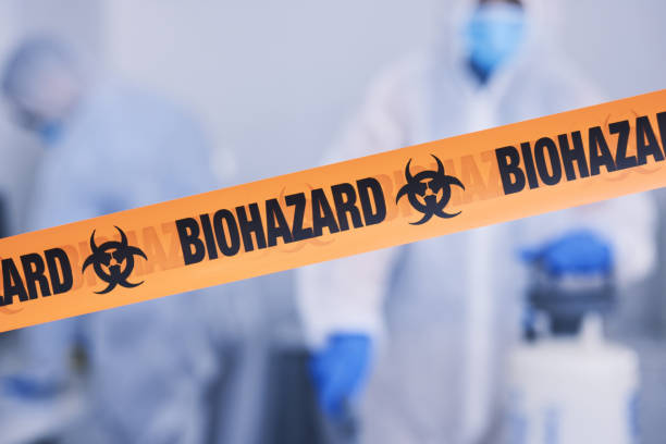 Professional Blood Cleanup technician working in Tenino, WA